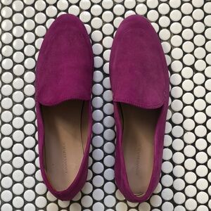 Banana Republic Purple Suede Flats